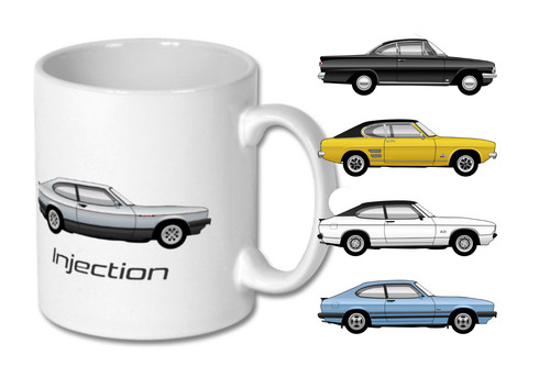 Mug ford capri various - ford, (various