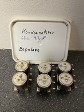 Vintage Bipolar Capacitor Lot