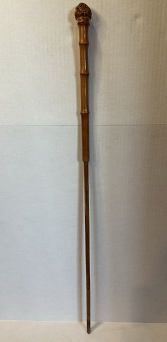 Antique petite walking stick - antique,