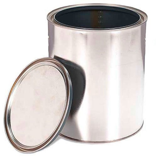 2pcs empty quart paint cans - 2pcs, w/