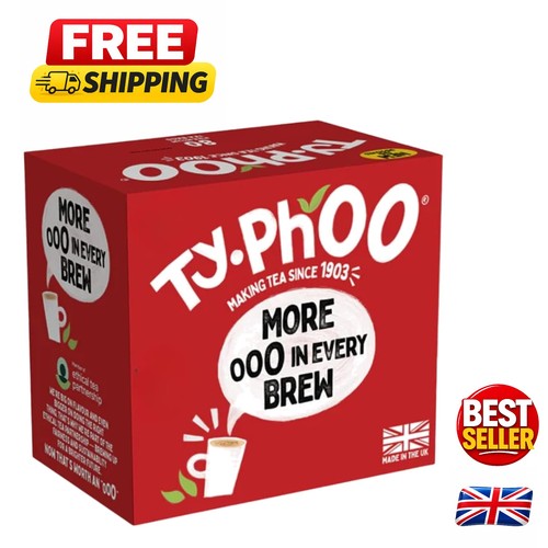 Typhoo black tea - bags,