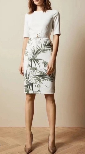 Bnwt ted baker floral bodycon - bnwt,