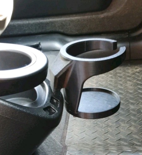 Bmw cup holder black 3d - i3,