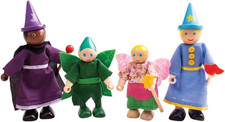 Wooden Fantasy Dolls - Wood