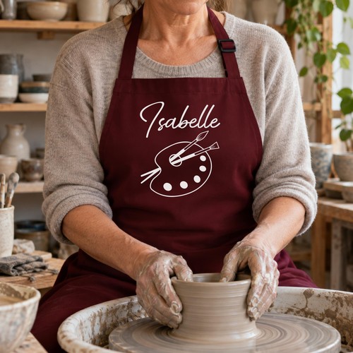 Personalised painting apron - painting,