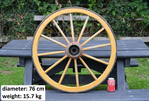 Vintage old wooden - , cart