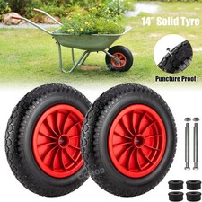 14" Wheelbarrow Trolley Solid