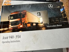 Mercedes Axor 940-954 Drivers Hand Books