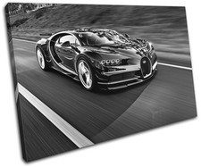 Bugatti Chiron Exotic Supercar Cars SINGLE CANVAS WALL ART Picture Print