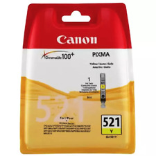 Genuine Canon CLI-521Y Ink Cartridge For Pixma iP4600 iP4700 Mp640 MP990 MX870