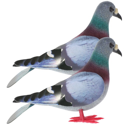 2pcs fake pigeon bird - 2pcs,