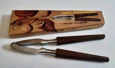 Vintage ROSS  Nutcracker Chrome Finish With Rosewood Handles in Original Box VGC