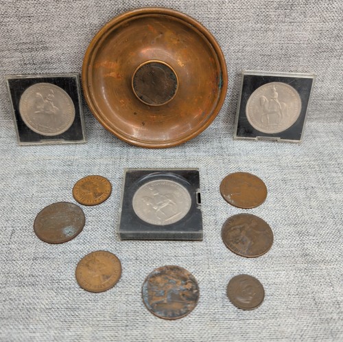 Vintage bundle coins copper - bundle,