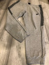 NIKE SWEATPANTS JOGGERS TRACKSUIT BOTTOMS SIZE XL GREY SHORT LEG