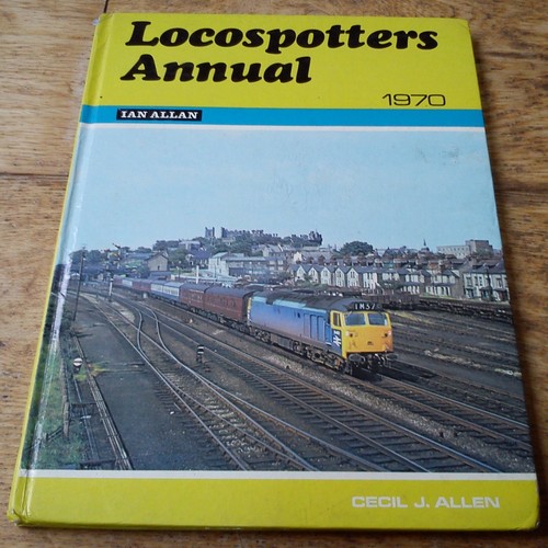 Locospotters annual book - book, 1970