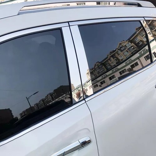 Chrome door trim - door, pillar