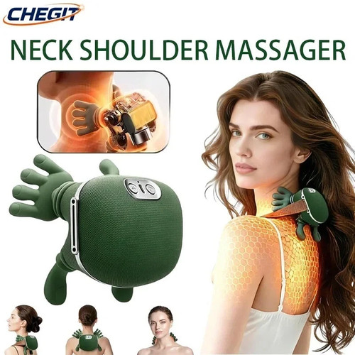 Neck shoulder massager with - neck,