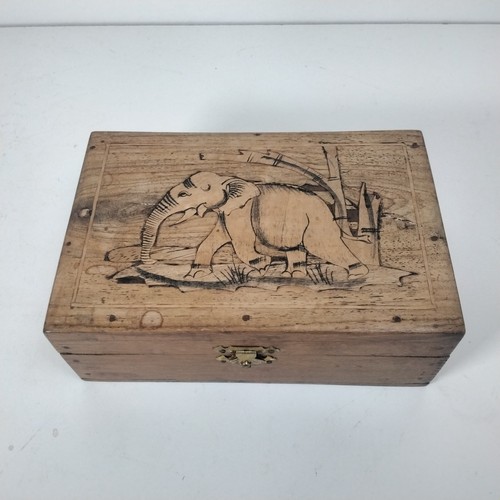 Wooden elephant design - wooden,