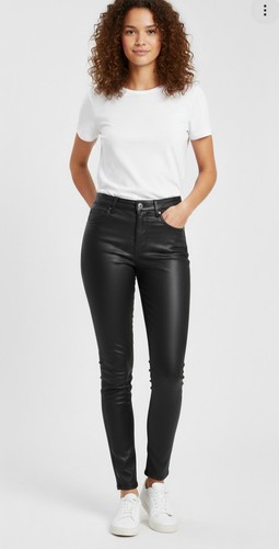 Zara coated trouser jeans size - trouser,