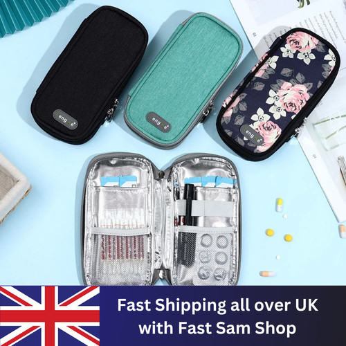 Diabetic pocket pill protector - pocket,