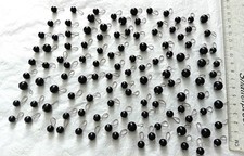 Job Lot Wired Black Glass