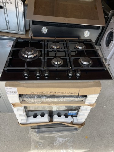 Aeg 75cm gas glass - gas, on