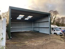 Premium Steel Framed Storage Building Kit (Model B31)