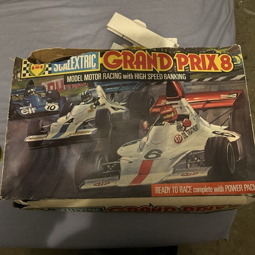 Vintage scalextric set - vintage, grand