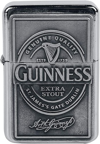 Guinness oil lighter - guinness,