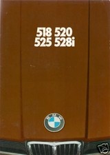 BMW 5-Series E12 1977-78 UK