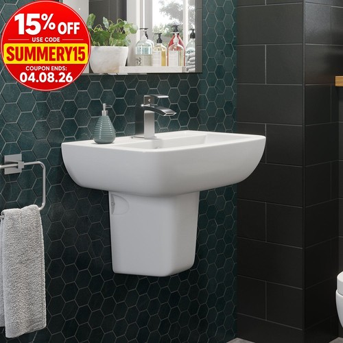 Bathroom basin sink single - bathroom,