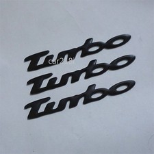 3x turbo Black New Matte Metal