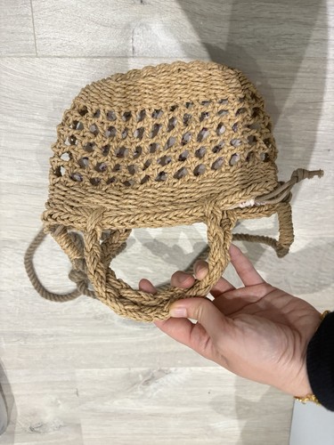 Zara girls woven bag