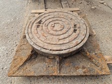 UDCB d400 en124 505mm diameter circular access manhole cover Victorian