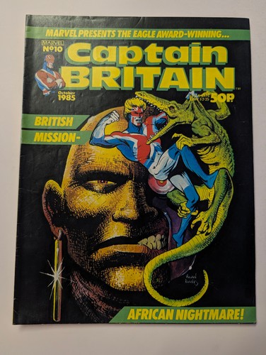 Captain britain comic 10 - comic,