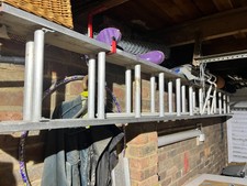 double extending ladder