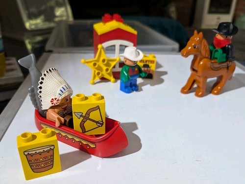 Lego duplo vintage cowboys - lego,