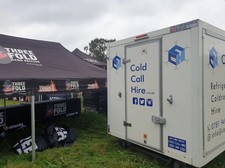 Festival Cold Room Chiller Freezer Fridge Trailer Refrigerated Hire Wedding 