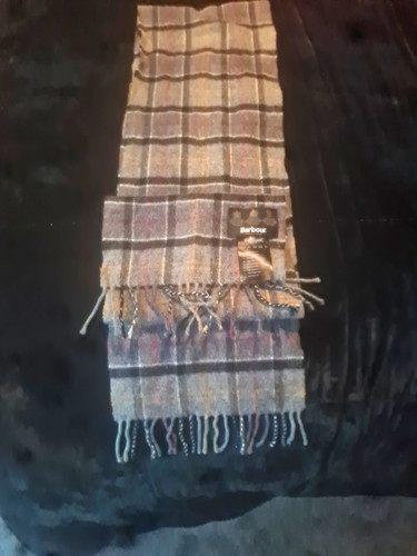 Barbour grey tartan 100 - barbour, 100%