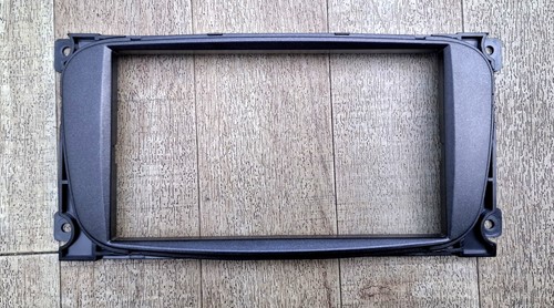 Double din black - black, fascia