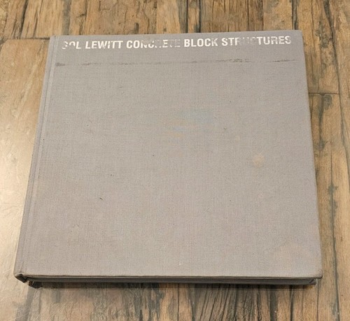 Sol lewitt concrete block - lewitt,
