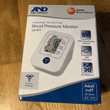 A&D Medical UA-611 Blood Pressure Monitor nhs approve