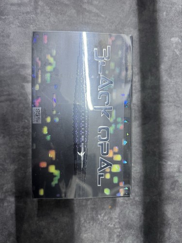 Black opal tungsten - black, set