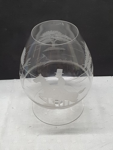 Brierley crystal etched brandy - etched,