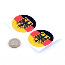 German Flag Roundel With Coat