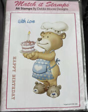 Debbi Moore A6 Match It Stamps