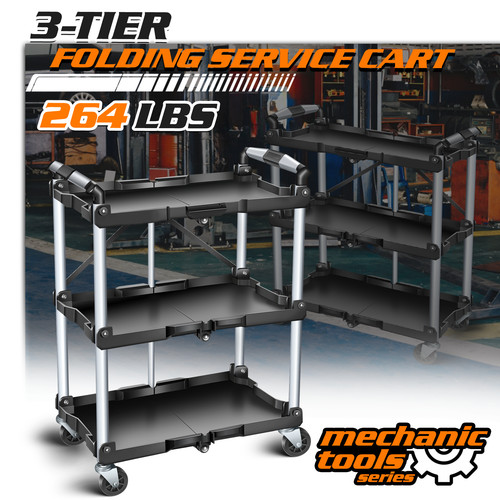 Tiers rolling tool cart - rolling,