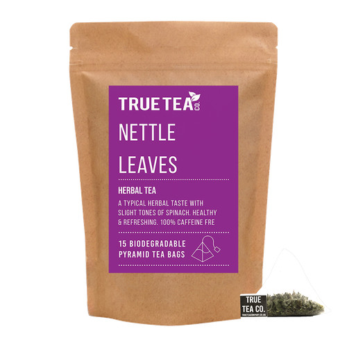 Nettle leaves pyramid tea - leaves,