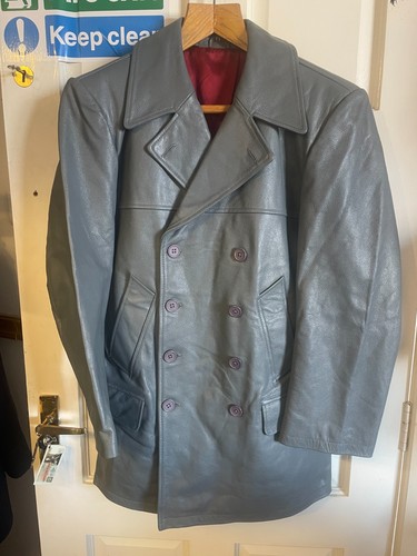 Ww2 german uboat leather coat - ww2,