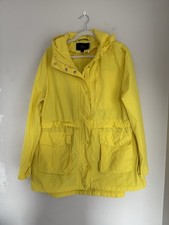 J Crew Women’s LT Yellow Raincoat One Size